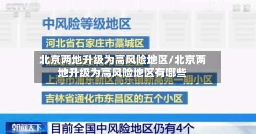 北京两地升级为高风险地区/北京两地升级为高风险地区有哪些