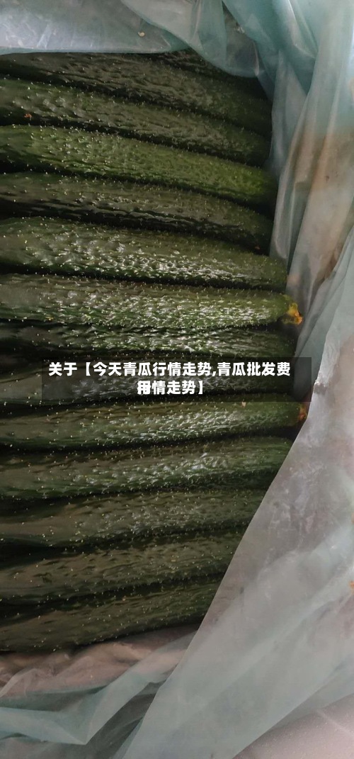关于【今天青瓜行情走势,青瓜批发费用行情走势】