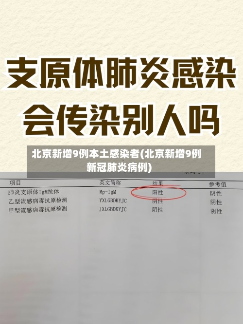 北京新增9例本土感染者(北京新增9例新冠肺炎病例)-第2张图片