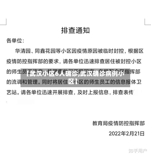 【武汉小区6人确诊,武汉确诊病例小区】-第2张图片
