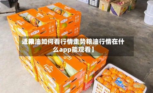 近来
【粮油如何看行情走势粮油行情在什么app能观看】-第2张图片