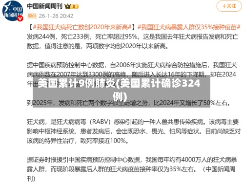 美国累计9例肺炎(美国累计确诊324例)-第3张图片