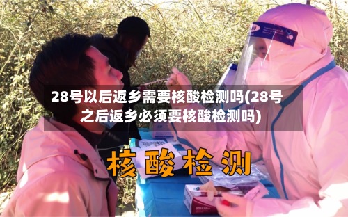 28号以后返乡需要核酸检测吗(28号之后返乡必须要核酸检测吗)-第2张图片