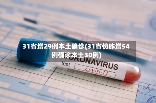 31省增29例本土确诊(31省份昨增54例确诊本土30例)