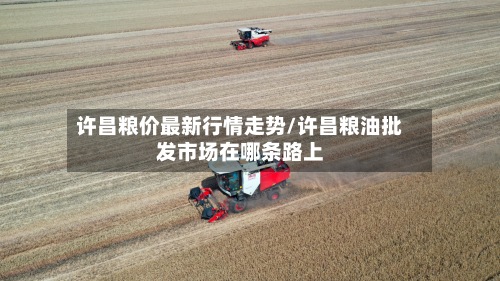 许昌粮价最新行情走势/许昌粮油批发市场在哪条路上-第2张图片