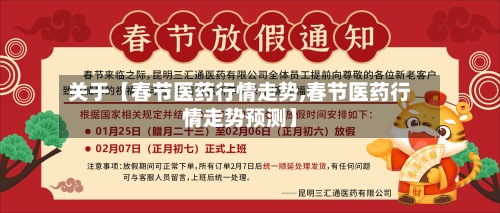 关于【春节医药行情走势,春节医药行情走势预测】-第2张图片