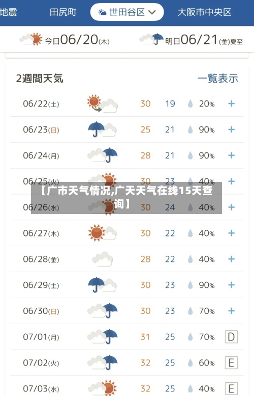【广市天气情况,广天天气在线15天查询】