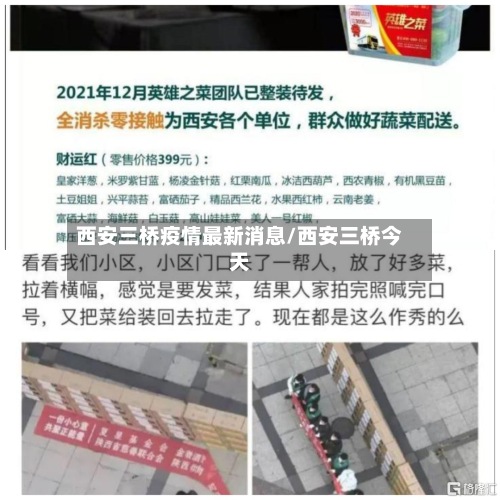 西安三桥疫情最新消息/西安三桥今天-第2张图片