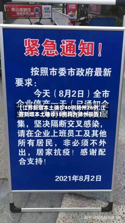 【江苏新增本土确诊40例扬州26例,江苏新增本土确诊18例均为扬州报告】-第2张图片