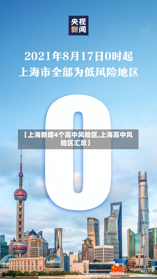 【上海新增4个高中风险区,上海高中风险区汇总】