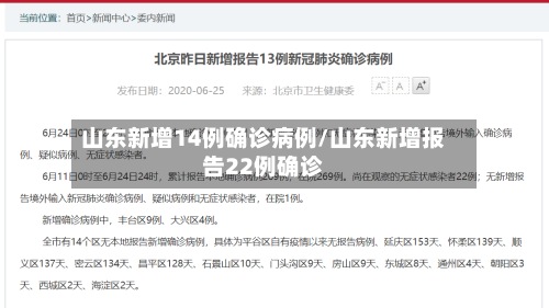 山东新增14例确诊病例/山东新增报告22例确诊