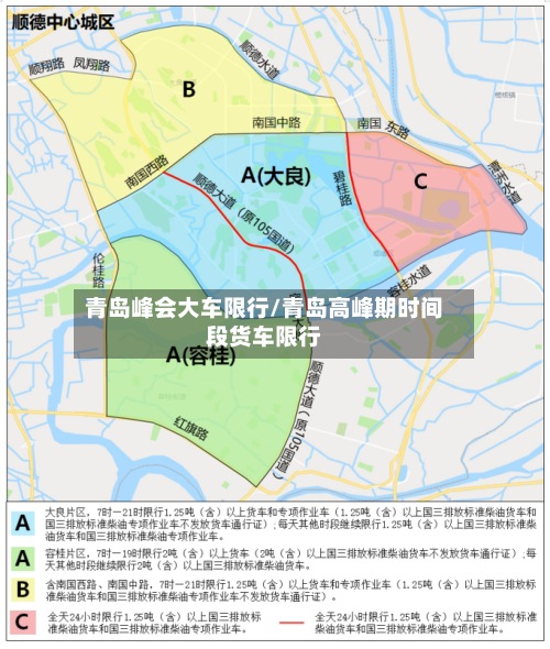 青岛峰会大车限行/青岛高峰期时间段货车限行-第3张图片