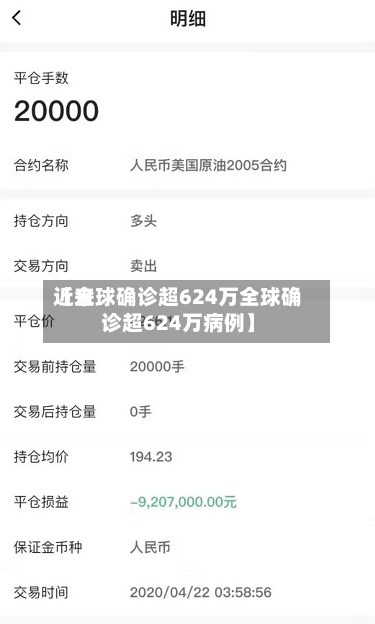 近来【全球确诊超624万全球确诊超624万病例】
