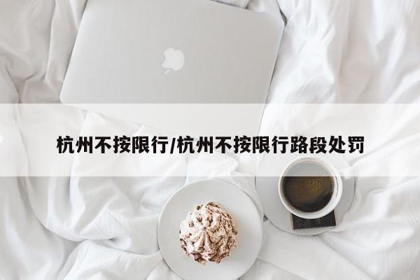 杭州不按限行/杭州不按限行路段处罚