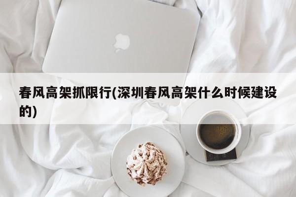 春风高架抓限行(深圳春风高架什么时候建设的)
